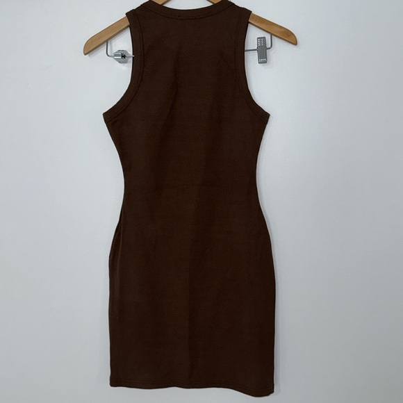 Meshki Ribbed Bodycon Mini Dress - M - Picture 2 of 8